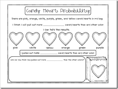 Candy Heart Math & A Making Words Activity - The First Grade Parade